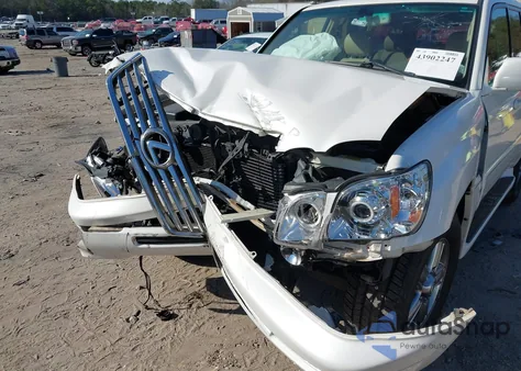 2006 Lexus Lx 470 from USA, damaged, VIN JTJHT00WX64017496